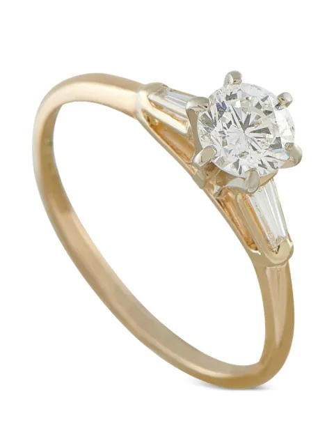 LB Exclusive diamond solitaire ring Gold MF15070726
