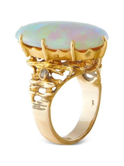 LB Exclusive opal cocktail ring Gold MF03063026