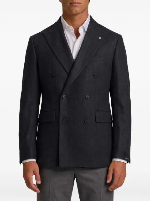 Tagliatore New York double-breasted jacket Grey 1SNY10B070039