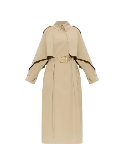 Balmain trench coat with belt Neutrals HF1TL195CG43
