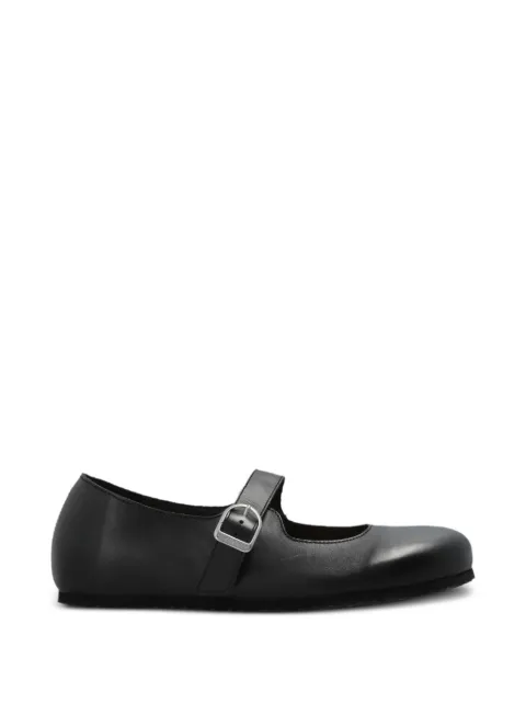 Birkenstock Santa Clarita buckle-strap ballet flats Black 10301910