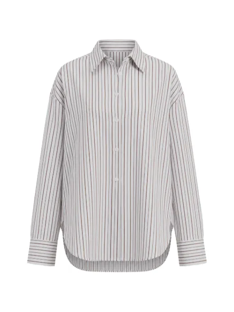 CISSA The Mr Big striped shirt White MB1001S26