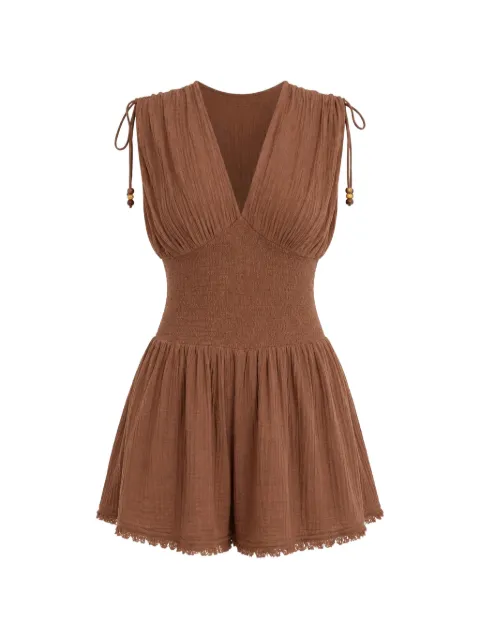 Xirena Thelma mini dress Brown X4CHG065