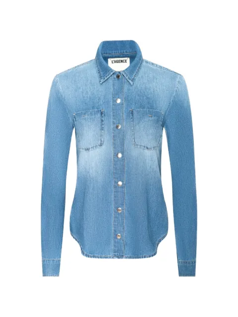 L'Agence Isla denim shirt Blue 40670KDL