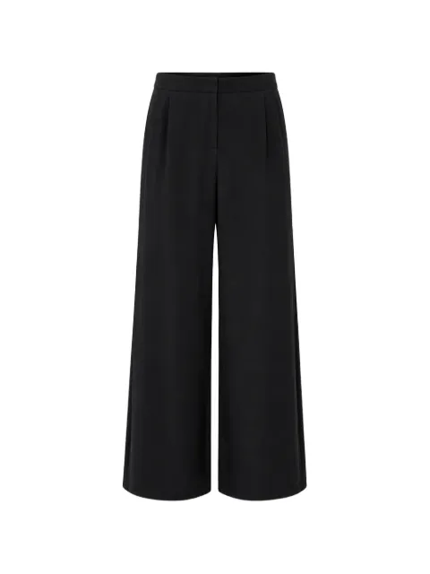 Dusan pleated palazzo pants Black U2711
