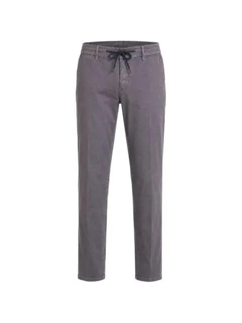 Mason's drawstring chino pants Grey 9PF2A5820MBE111