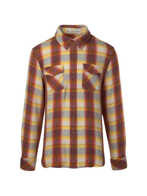 GOD'S TRUE CASHMERE cashmere plaid shirt Red SP26U1111CASRBP