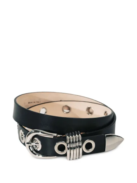 Déhanche Hollyhock 10 Rivet belt Black 10RIV