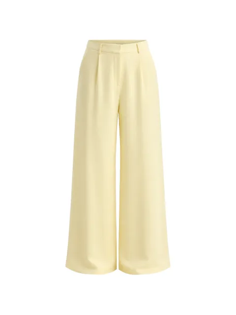 TWP Hudson pleated trousers Yellow 27993W185