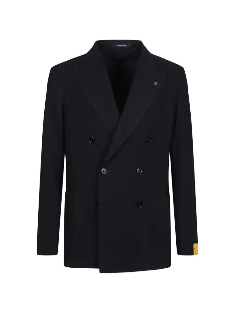 Tagliatore peak-lapels double-breasted blazer Blue 1SMC20K120212U