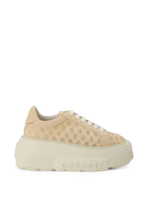 Casadei Nexus Cicladi woven-effect chunky sneakers Neutrals 2X109B0701T0582