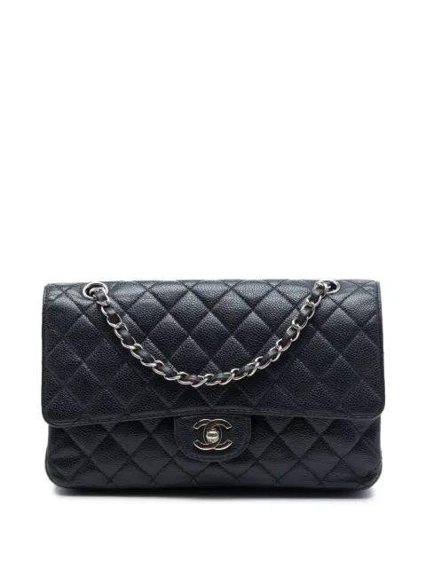 CHANEL Pre-Owned 2010-2011 Medium Classic Caviar Double Flap shoulder bag Black H1CXDCLPQPXMNVEZ