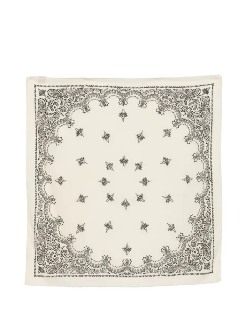 Destin paisley-print scarf Neutrals JUDYCARREBUTTER