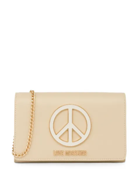 Love Moschino logo-lettering cross body bag Neutrals JC4296PP0PK14