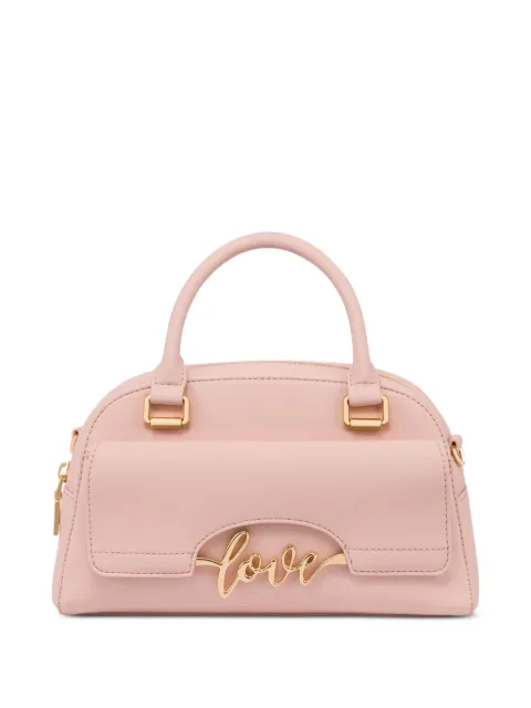 Love Moschino logo-lettering shoulder bag Pink JC4269PP0PKR0