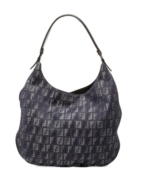 Fendi Pre-Owned 2000-2010 Zucchino Denim hobo bag Blue 62QZMIHXAIVB2QVG