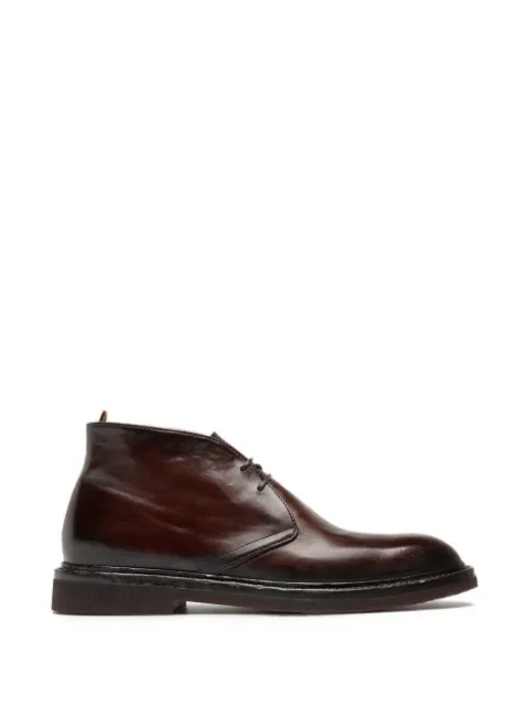 Officine Creative Dude Flexi 004 deset boots Brown OCUDUFL004AERCA