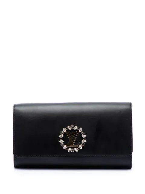 Louis Vuitton Pre-Owned 2021-2026 Crystal Louise clutch bag Black A2QBMWXJDKQI812S