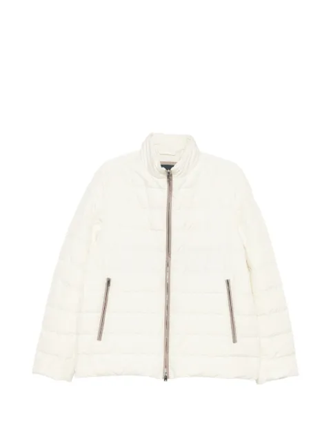Herno quilted high-neck jacket White PI001345U12860