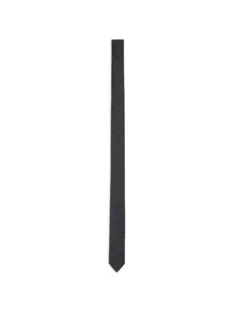 Thom Browne pointed-tip wool tie Grey MNL001AF0580