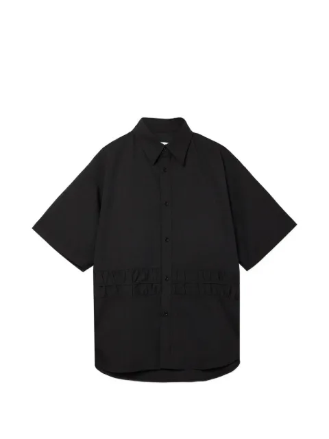 SAGE NATION Fossil short-sleeve shirt Black S149IDG