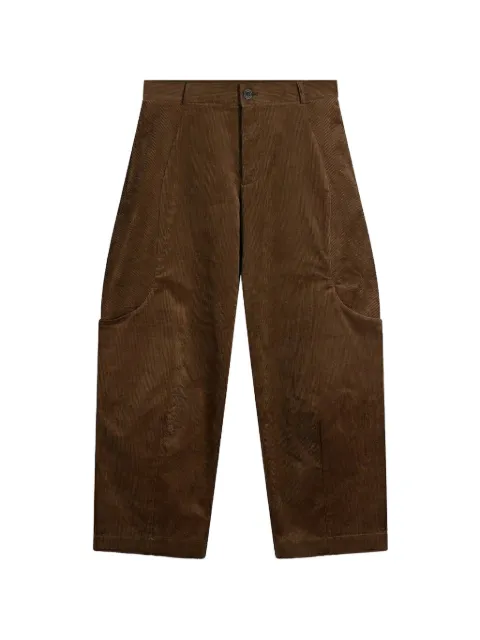 SAGE NATION Malay corduroy trousers Brown S078MUSHROOMBROWN