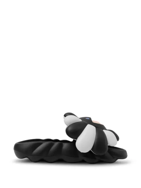 Takashi Murakami Ohana Full-Bloom slides Black TM68