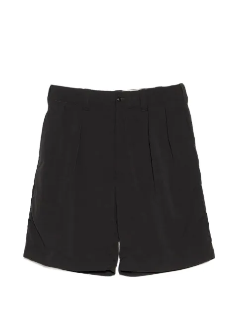 Nanamica Alphadry double-pleat shorts Black S26SD065U