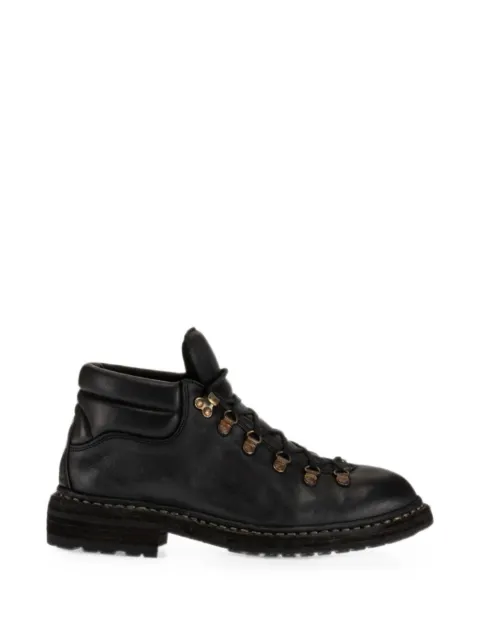 Guidi 190 lace-up hiking boots Black 190LBK