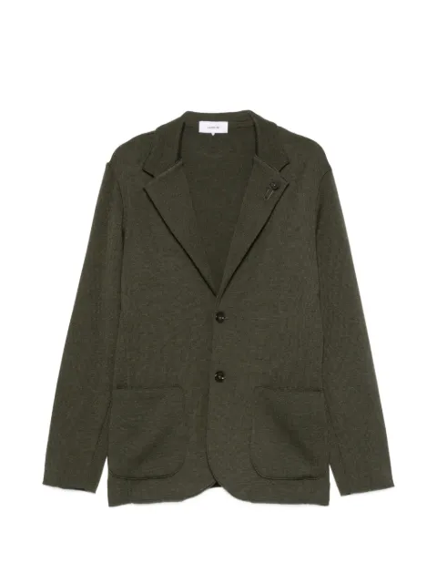 Lardini button-fastening blazer Green CNCLJM56CN65000