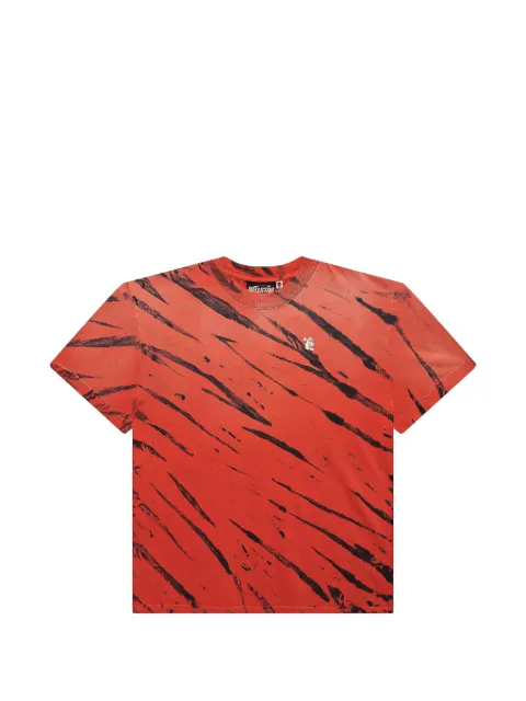 HELLSTAR Studios tie-dye T-shirt Red HSR342