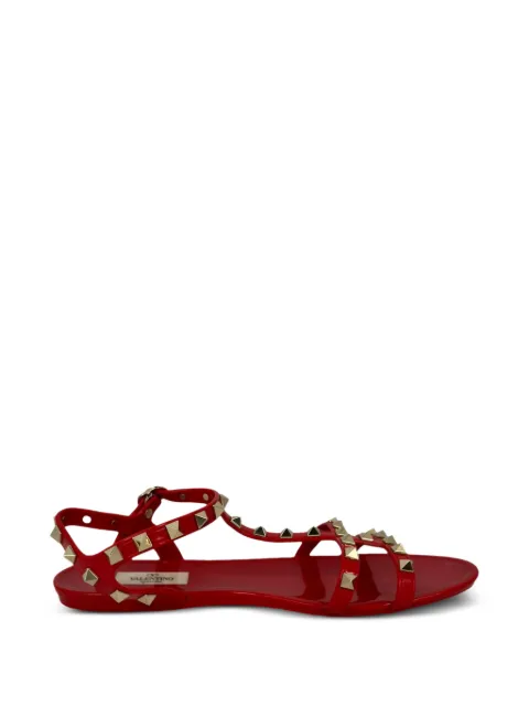 Valentino Garavani Pre-Owned Rockstud sandals Red RFCPUGBSH766819W