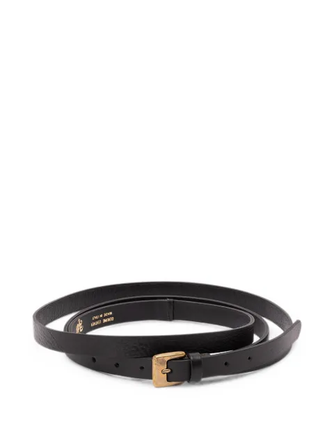 Aniye By buckle-fastening leather belt Black 1A1264