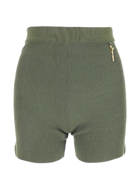 Jacquemus Pre-Owned 2020s Le Short Pralu knit shorts Green RFCPUUSCL754851W