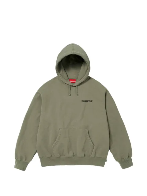 Supreme Immortal logo-print hoodie Green SU28088