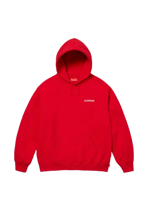 Supreme Immortal logo-print hoodie Red SU28083