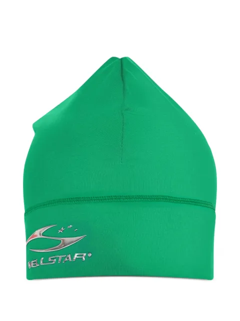 HELLSTAR Skull beanie hat Green HSR337