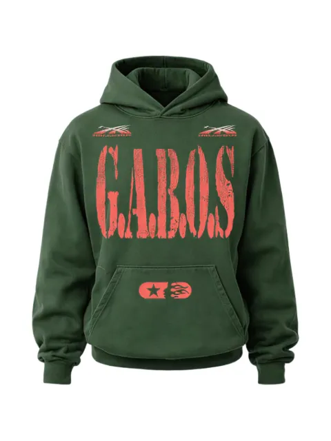HELLSTAR G.A.B.O.S. hoodie Green HSR336