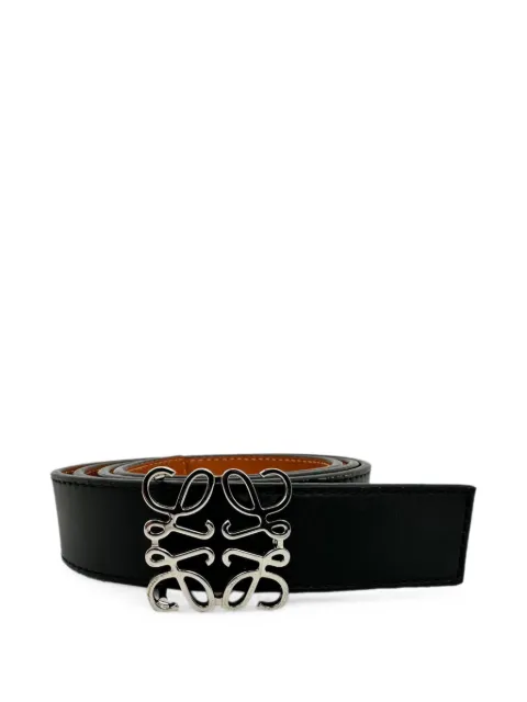 Loewe Pre-Owned Anagram belt Black RFCPUGBAC759261W