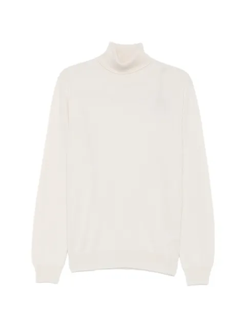 Corneliani roll-neck knitted sweater Neutrals 28M5132A25110036