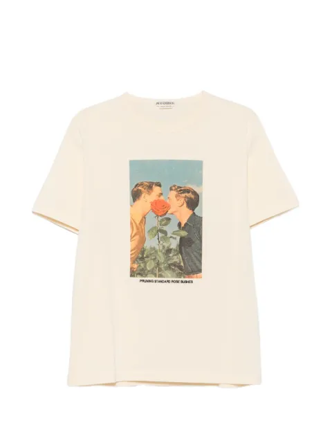 JW Anderson graphic-print T-shirt Neutrals JT0338PG1937