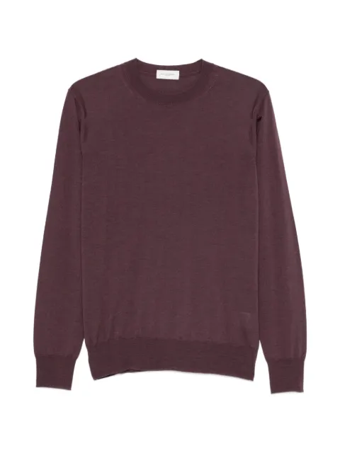Paolo Pecora fine-knit sweaters Purple A001F0014549