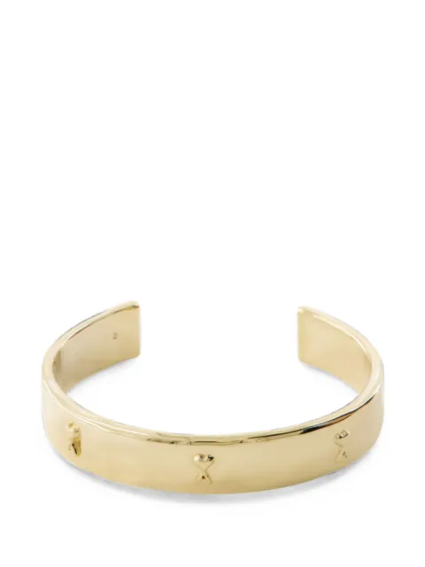 AMI Paris hammered Ami De Coeur bracelet Gold UJW466361902