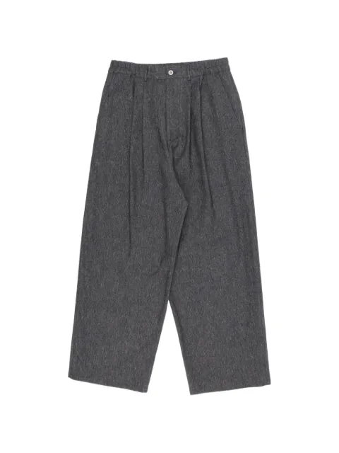 Aviva Jifei Xue double-pleat trousers Grey SODPPSD