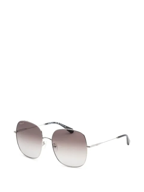 Ferragamo Eyewear oversized-frame sunglasses Silver SF300S
