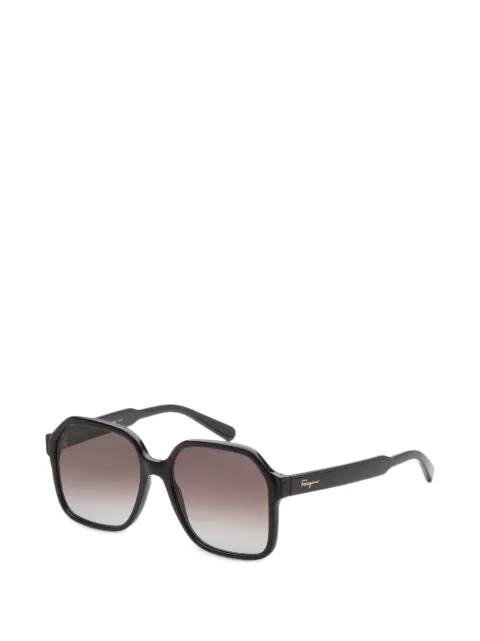 Ferragamo Eyewear geometric-frame sunglasses Black SF1069S