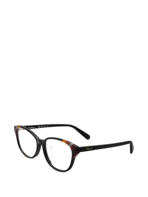 Ferragamo round-frame glasses Brown SF2809A00154