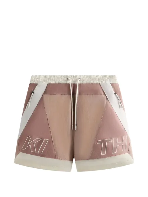 KITH Turbo panelled track shorts Pink KHM060983
