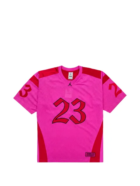 Supreme x Jordan mesh T-shirt Pink SU676