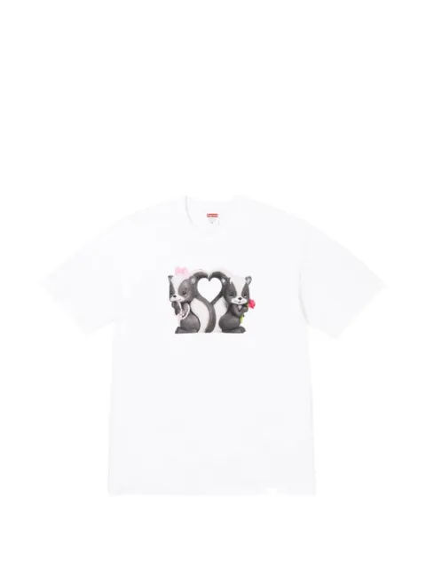 Supreme Skunk graphic-print T-shirt White SUPSKUNKTEEWHT